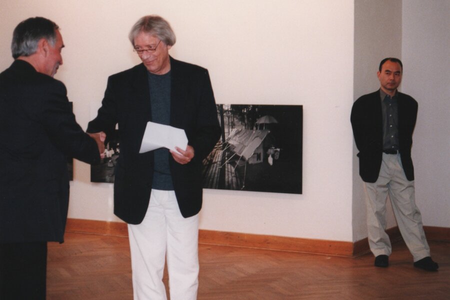 zleva: Pavel Liška, Michal Haerdter, Ryuji Miyamoto